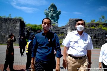 Presiden tinjau GWK Cultural Park Bali pastikan persiapan G20