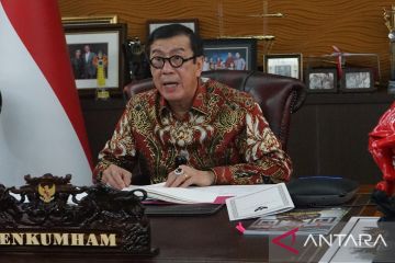 Menkumham sebut ekonomi kreatif percepat pemulihan ekonomi nasional