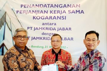 PT Jamkrida Jabar gandeng PT Jamkrida Kalbar Optimalisasi Usaha Penjaminan Bersama