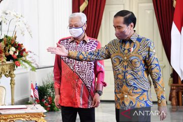 Presiden Jokowi terima kedatangan PM Malaysia Ismail Sabri Yakob