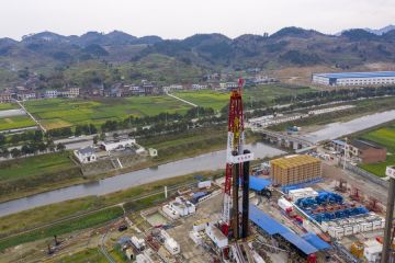 Ladang gas serpih utama China catatkan rekor produksi tertinggi pada Q1 2022