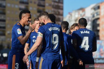 Kalahkan Celta Vigo 2-1, Real Madrid kokoh di puncak klasemen