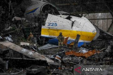 Kondisi Antonov An-225 hancur lebur