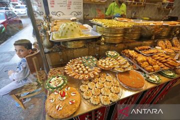 Aneka menu berbuka puasa khas Lebanon