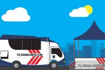 Kamis, Polda Metro siapkan lima lokasi SIM Keliling di Jakarta