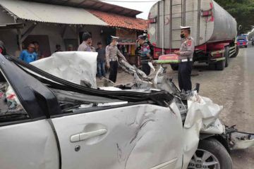 Polisi sebut enam orang tewas akibat kecelakaan di Pantura Cirebon