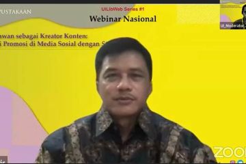 UI dorong pustakawan kembangkan diri jadi kreator konten