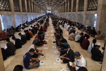 Masjid Istiqlal kembali gelar buka puasa bersama