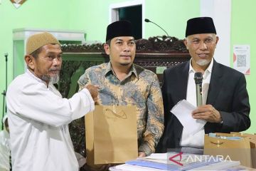 Safari Ramadhan Pemprov bantu Masjid An-Nur Sawahlunto Rp50 juta