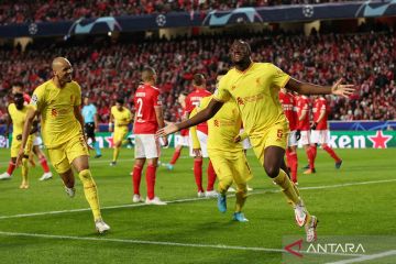 Liga Champions: Liverpool tekuk Benfica 3-1