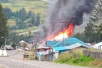 Kapolda Papua: KKB bakar rumah warga di Ilaga