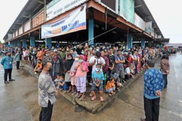 Presiden Jokowi Kunjungi Pasar Angso Duo Jambi