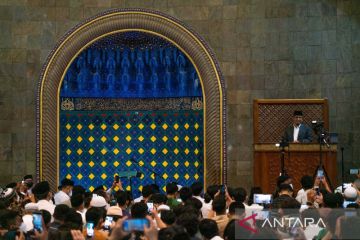 Ceramah Anies Baswedan di masjid kampus UGM