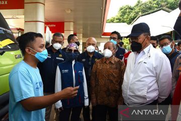 Sidak ke SPBU, Menteri ESDM pastikan tidak ada lagi antrean