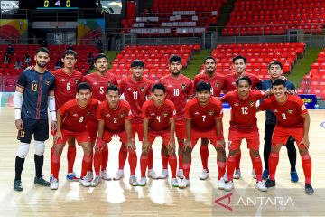 Timnas futsal Indonesia terhenti di perempat final di Piala Asia 2022