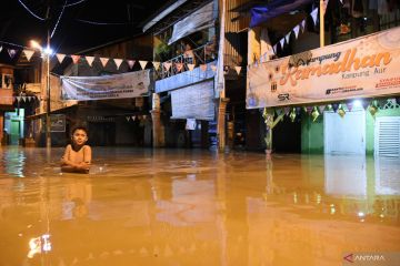 Ratusan rumah di Medan terendam banjir