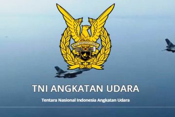 Peringatan HUT TNI AU di Biak dengan prokes ketat