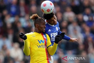 Bermain di kandang, Leicester City menang 2-0 atas Crystal Palace