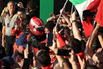 Leclerc dominan juarai GP Australia, Verstappen DNF lagi