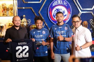 Arema FC tambah tiga pemain baru
