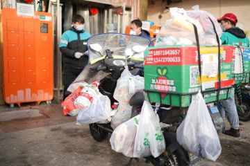 Platform e-commerce bantu pasokan harian di tengah lonjakan COVID-19 di Shanghai