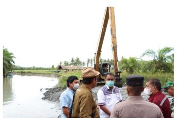 Pemkab Serdang Bedagai menormalisasi sungai atasi banjir