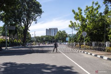 PENGAMANAN UNJUK RASA BEM SE SUMATERA SELATAN