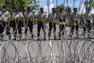 Unjuk Rasa Mahasiswa di Palembang