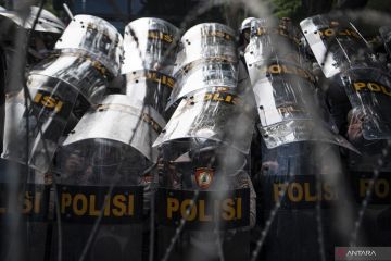 Unjuk Rasa Mahasiswa di Palembang