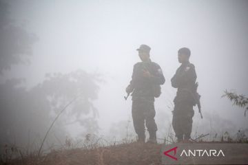 Tentara Myanmar serang pemberontak di dekat perbatasan Thailand