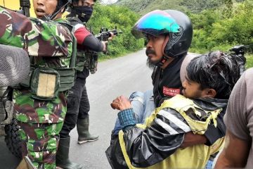 KKB tembak dua tukang ojek di Tingginambut, seorang tewas