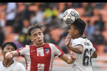 Bali United U-18 ditekuk 0-5 Atletico Madrid U-18