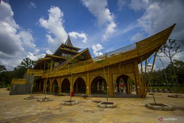 Masjid Bambu di Kalimantan Selatan