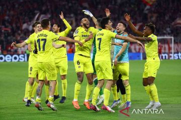 Villarreal melenggang ke semifinal Liga Champions