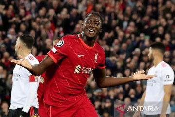 Meski ditahan imbang Benfica di leg kedua, Liverpool tetap melangkah ke semifinal Liga Champions