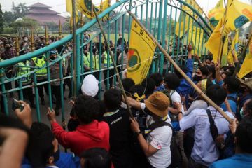 Unjuk rasa mahasiswa di Kabupaten Bogor