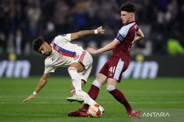 Liga Eropa: Menang telak 3-0 atas Lyon, West Ham tantang Frankfurt di laga semi final