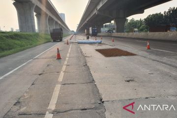 Jasa Marga rekonstruksi Tol Japek pastikan kenyamanan pemudik