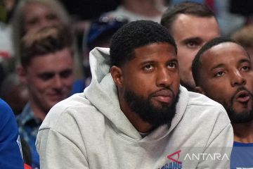 Paul George absen dari Clippers vs Pelicans akibat positif COVID-19