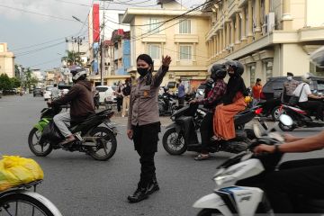 Personel Polsek Pontianak Kota diturunkan jaga Perayaan Jumat Agung