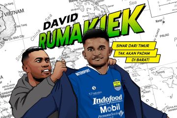 David Rumakiek berharap bisa tampil lebih baik lagi bersama Persib