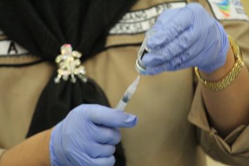 Lampung upayakan cakupan vaksinasi penguat capai target 70 persen