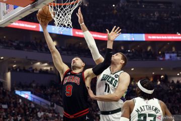 Play off NBA: Milwaukee Bucks atasi Chicago Bulls 93 - 86