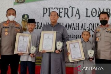 Polrestabes Palembang gelar pemilihan Duta Anak Soleh