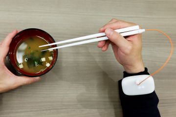 Peneliti Jepang kembangkan sumpit listrik untuk tingkatkan rasa asin