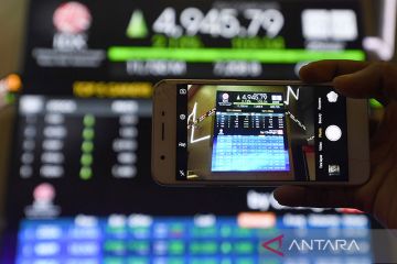 IHSG ditutup menguat hingga 148,95 poin, dipimpin saham teknologi