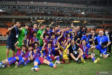 Barcelona juara IYC 2021 setelah kalahkan Atletico Madrid 1-0