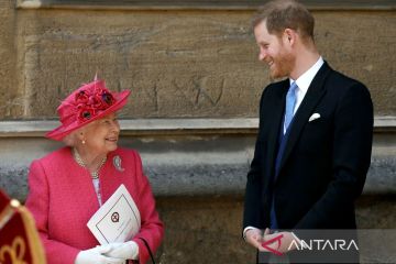 Saat kunjungi Inggris, Pangeran Harry pastikan Ratu "terlindungi"