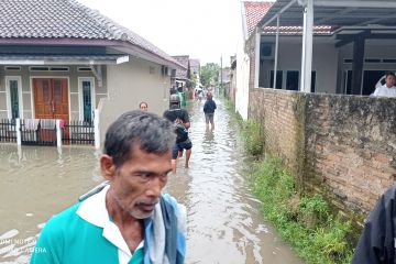 Banjir landa dua kecamatan di Lebak satu orang hanyut