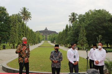 Sambut Lebaran, Wapres tinjau kesiapan Taman Wisata Candi Borobudur